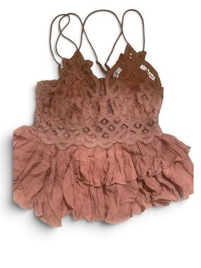 Free People Dusty Rose Top